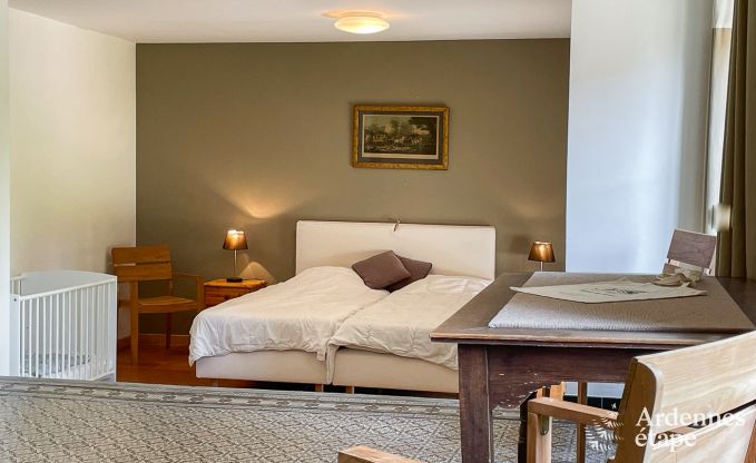 Charmant bijgebouw van een kasteel in Gembloux: ruim vakantiehuis voor 9 personen.