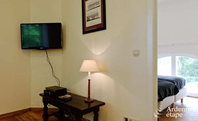 Charmant bijgebouw van een kasteel in Gembloux: ruim vakantiehuis voor 9 personen.