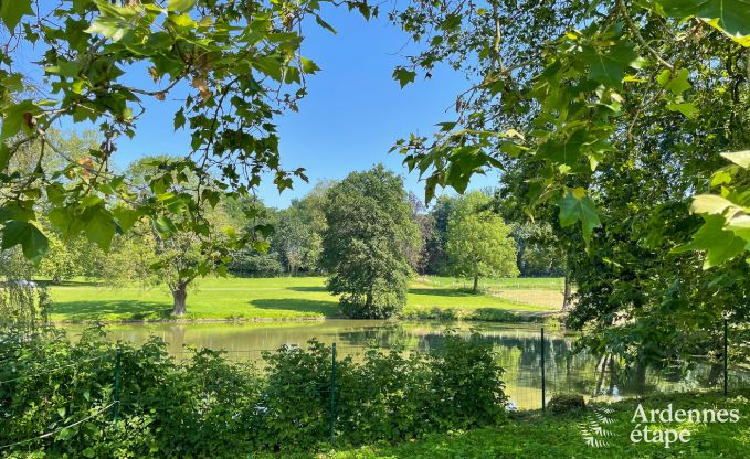 Charmant bijgebouw van een kasteel in Gembloux: ruim vakantiehuis voor 9 personen.