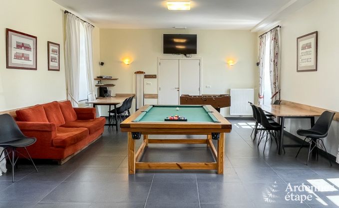 Bijgebouw van een kasteel in Gembloux voor 18 personen