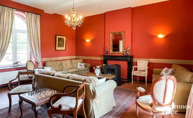 Bijgebouw van een kasteel in Gembloux voor 32 personen