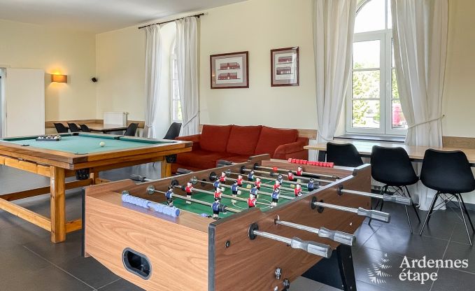 Bijgebouw van een kasteel in Gembloux voor 32 personen