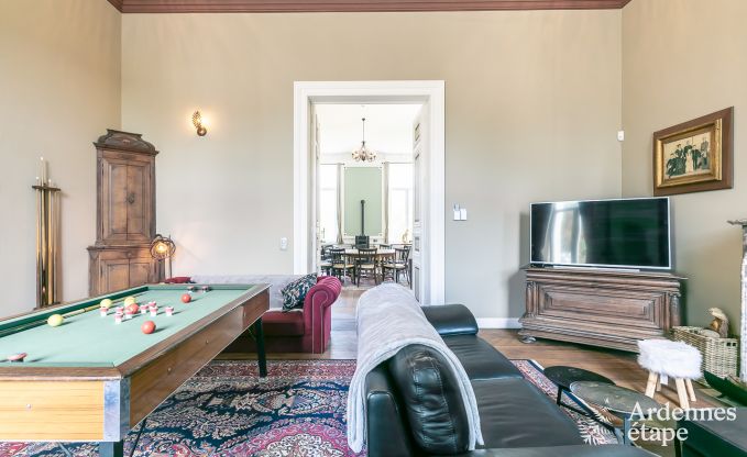 Kasteel in Gesves voor 40 personen in de Ardennen