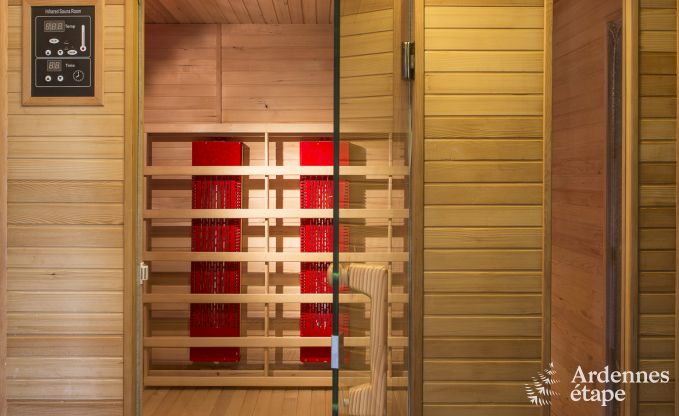 Leuk vakantiehuis met sauna en buitenzwembad te huur in Gesves