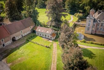 Vakantiehuis voor 6 op het domein van een kasteel in de Ardennen