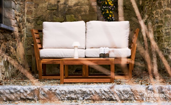 Romantisch vakantiehuisje in Gesves voor 2 personen met privterras en moderne voorzieningen