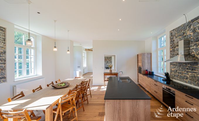 Gezellig vakantiehuis voor 6 personen met sauna en alle comfort in Gesves, Ardennen