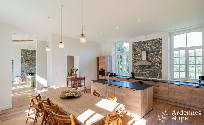 Gezellig vakantiehuis voor 6 personen met sauna en alle comfort in Gesves, Ardennen