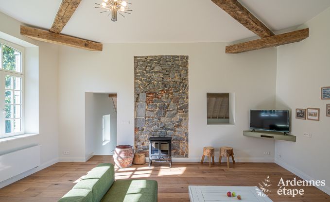 Gezellig vakantiehuis voor 6 personen met sauna en alle comfort in Gesves, Ardennen