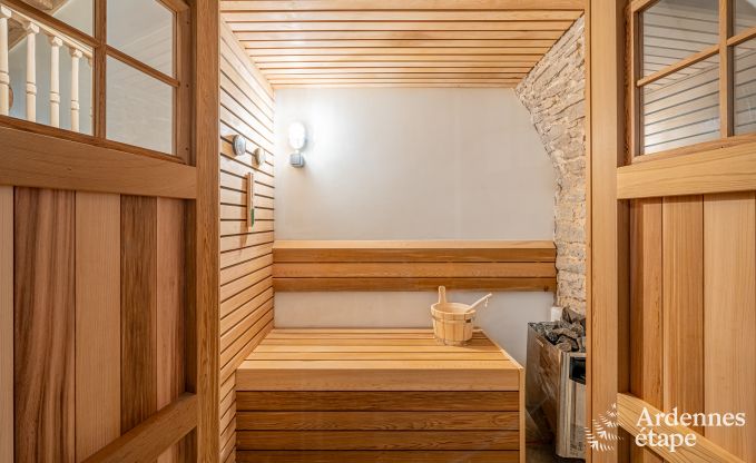 Gezellig vakantiehuis voor 6 personen met sauna en alle comfort in Gesves, Ardennen