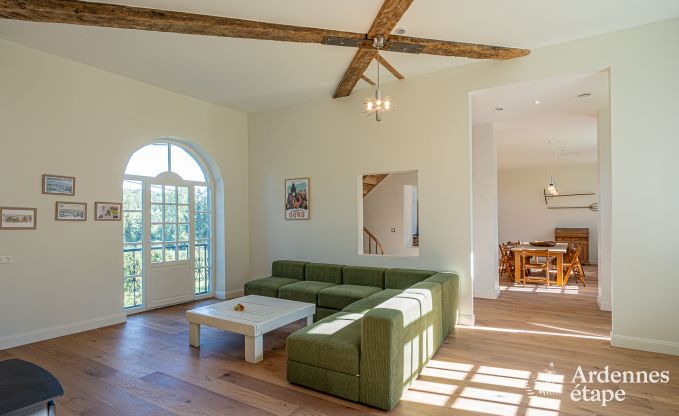 Gezellig vakantiehuis voor 6 personen met sauna en alle comfort in Gesves, Ardennen