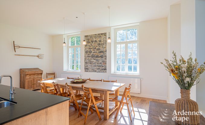 Gezellig vakantiehuis voor 6 personen met sauna en alle comfort in Gesves, Ardennen