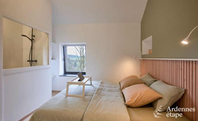 Romantisch vakantiehuisje in Gesves voor 2 personen met privterras en moderne voorzieningen