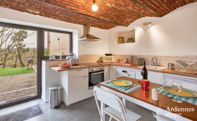 Romantisch vakantiehuisje in Gesves voor 2 personen met privterras en moderne voorzieningen