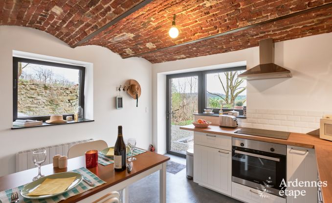 Romantisch vakantiehuisje in Gesves voor 2 personen met privterras en moderne voorzieningen