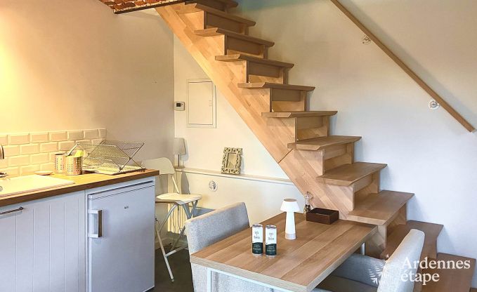 Romantisch vakantiehuisje in Gesves voor 2 personen met privterras en moderne voorzieningen