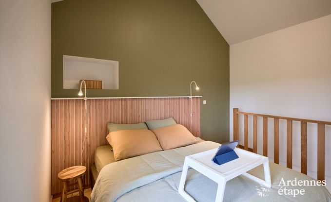 Romantisch vakantiehuisje in Gesves voor 2 personen met privterras en moderne voorzieningen