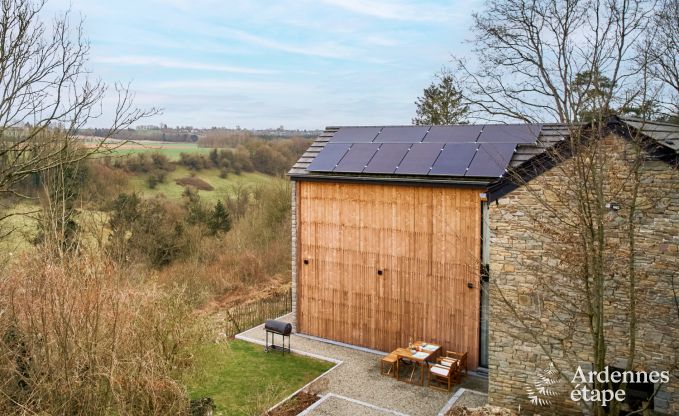 Romantisch vakantiehuisje in Gesves voor 2 personen met privterras en moderne voorzieningen