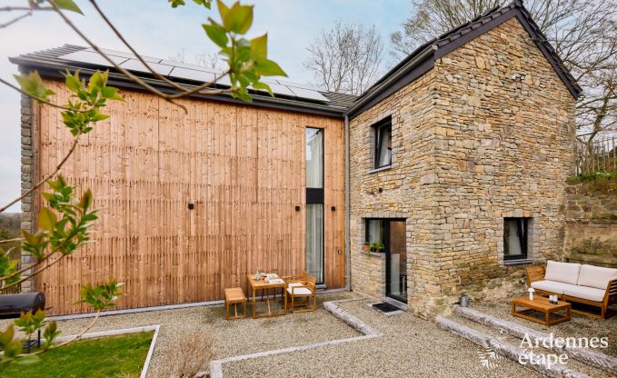 Romantisch vakantiehuisje in Gesves voor 2 personen met privterras en moderne voorzieningen