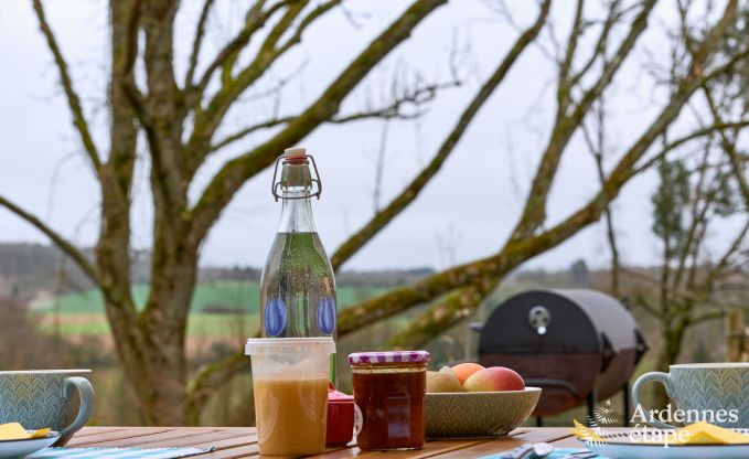 Romantisch vakantiehuisje in Gesves voor 2 personen met privterras en moderne voorzieningen