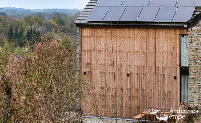 Romantisch vakantiehuisje in Gesves voor 2 personen met privterras en moderne voorzieningen