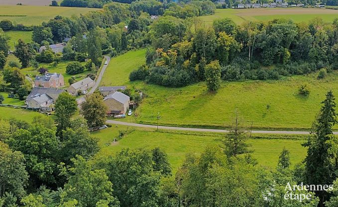 Romantisch vakantiehuisje in Gesves voor 2 personen met privterras en moderne voorzieningen