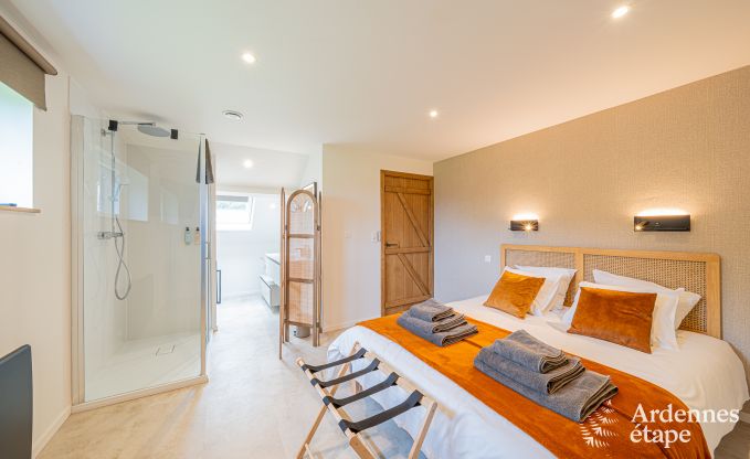 Vakantiehuis Gesves voor 6 personen met 3 slaapkamers en 3 badkamers, hottub, petanque ...