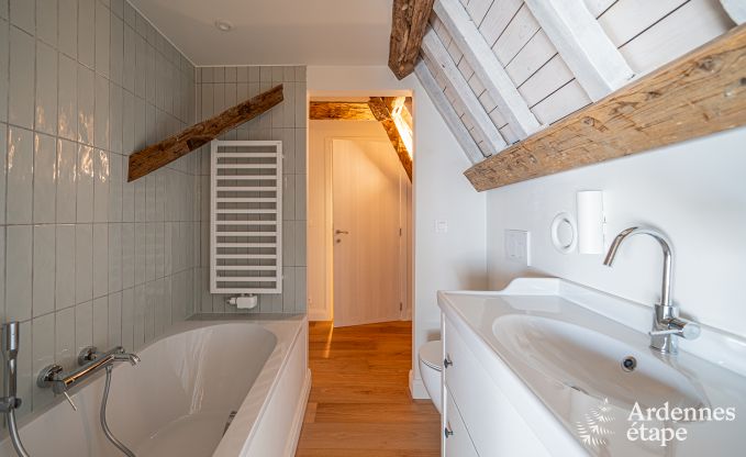 Gezellig vakantiehuis voor 6 personen met sauna en alle comfort in Gesves, Ardennen