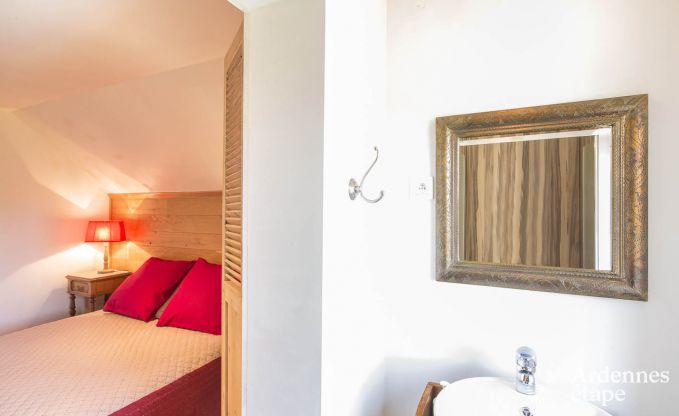 Vakantiehuis voor gezinnen in Gouvy met zwembad, sauna en uitzicht in de Ardennen