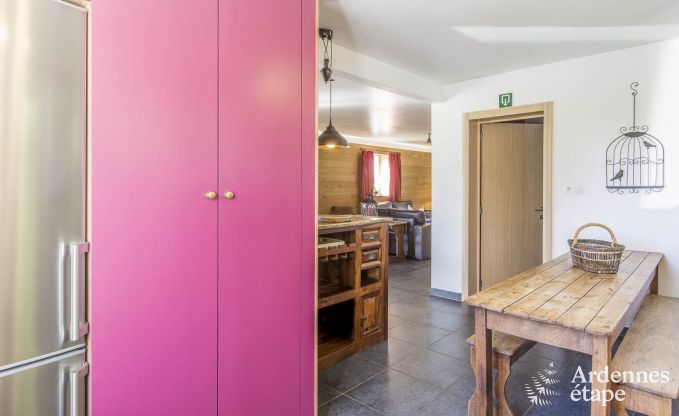 Vakantiehuis voor gezinnen in Gouvy met zwembad, sauna en uitzicht in de Ardennen