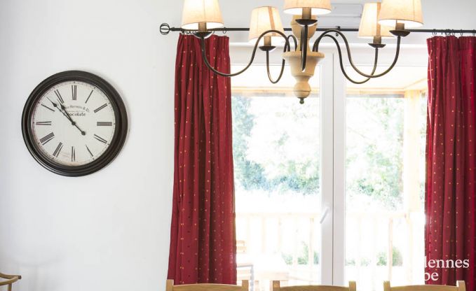 Vakantiehuis voor gezinnen in Gouvy met zwembad, sauna en uitzicht in de Ardennen