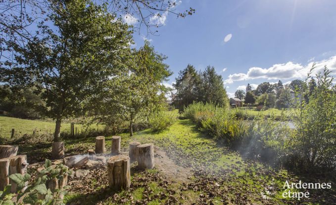 Vakantiehuis voor gezinnen in Gouvy met zwembad, sauna en uitzicht in de Ardennen
