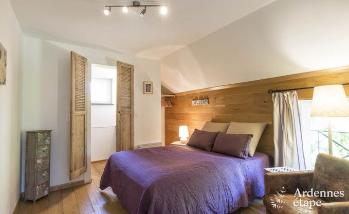 Vakantiehuis voor gezinnen in Gouvy met zwembad, sauna en uitzicht in de Ardennen