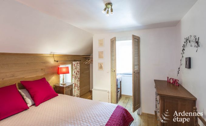 Vakantiehuis voor gezinnen in Gouvy met zwembad, sauna en uitzicht in de Ardennen