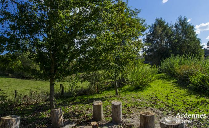 Vakantiehuis voor gezinnen in Gouvy met zwembad, sauna en uitzicht in de Ardennen