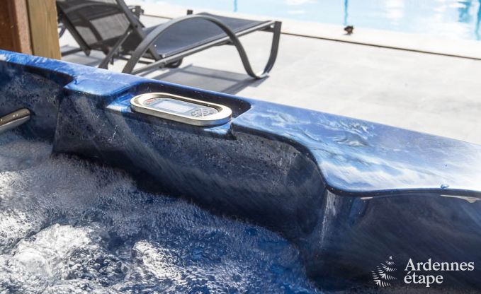 Vakantiehuis voor gezinnen in Gouvy met zwembad, sauna en uitzicht in de Ardennen