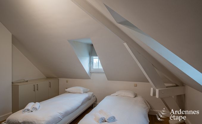 Ruime 4-sterren vakantievilla voor 14 personen met jacuzzi, speelruimte, grote tuin nabij Gouvy