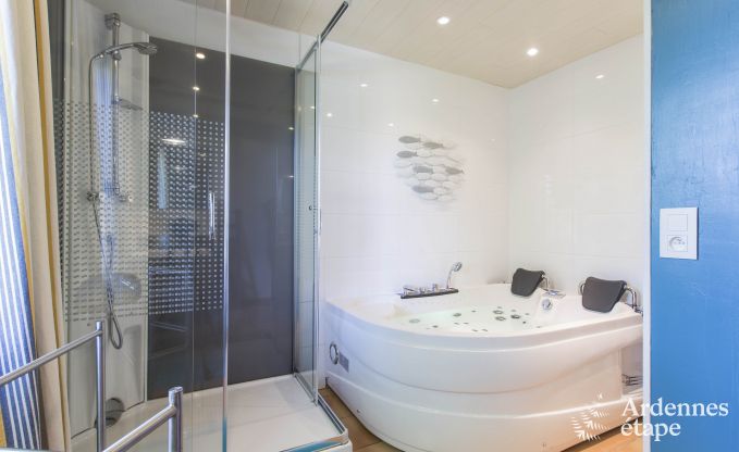 Luxe vakantiewoning met wellness en zwembad voor 8 personen tussen Gouvy en Houffalize