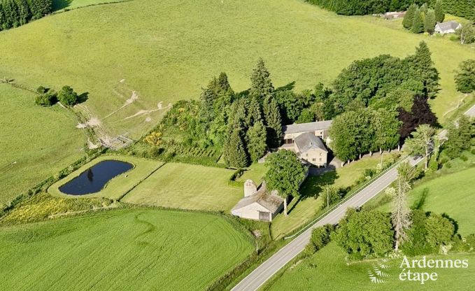 Authentiek vakantiehuis in Gouvy voor 15 personen, met 6 slaapkamers en priv�tuin