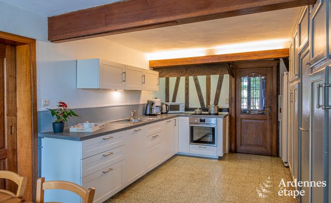 Authentiek vakantiehuis in Gouvy voor 15 personen, met 6 slaapkamers en priv�tuin