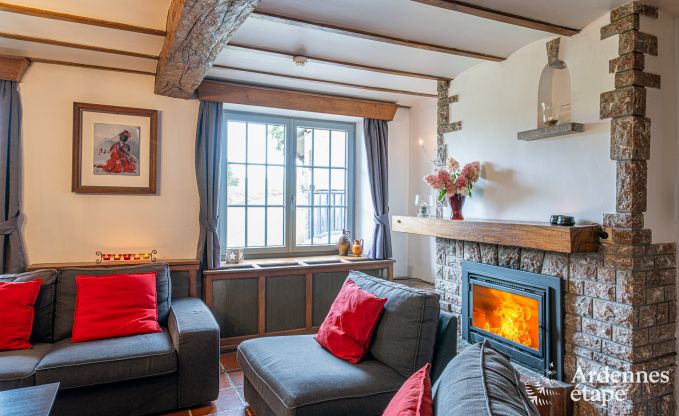 Authentiek vakantiehuis in Gouvy voor 15 personen, met 6 slaapkamers en priv�tuin