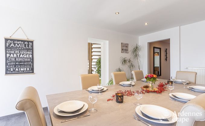 Vakantiehuis voor 8/9 personen dicht bij Bouillon in de Ardennen