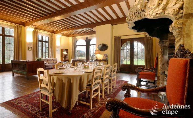 Kasteel in Hamoir voor 8/9 personen in de Ardennen