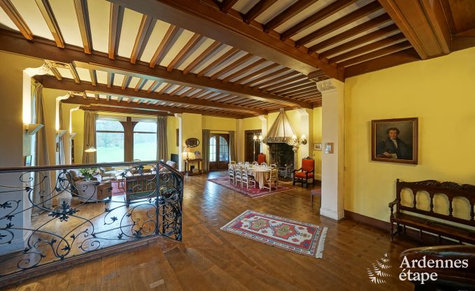 Kasteel in Hamoir voor 8/9 personen in de Ardennen
