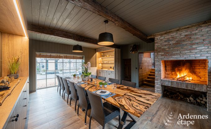 Luxe villa in Hamoir voor 28 personen in de Ardennen