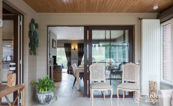 Luxe vakantiewoning in Hamois voor 8 personen met zwembad en priv�tuin in de Ardennen