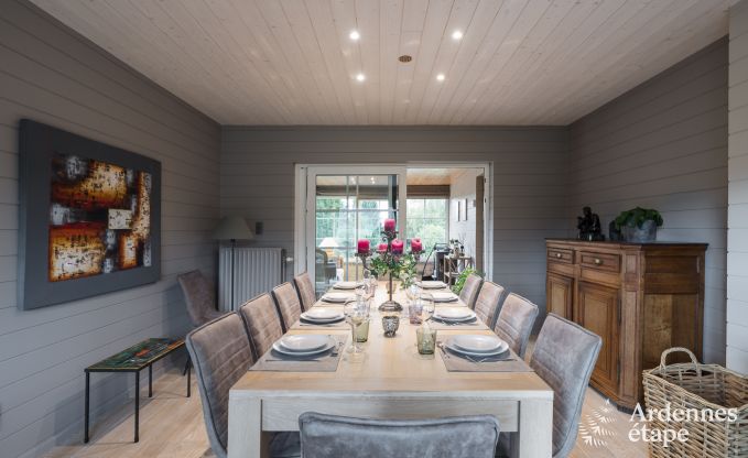 Luxe vakantiewoning in Hamois voor 8 personen met zwembad en priv�tuin in de Ardennen