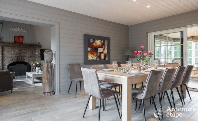 Luxe vakantiewoning in Hamois voor 8 personen met zwembad en priv�tuin in de Ardennen