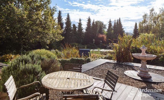 Luxe vakantiewoning in Hamois voor 8 personen met zwembad en priv�tuin in de Ardennen