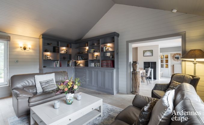 Luxe vakantiewoning in Hamois voor 8 personen met zwembad en priv�tuin in de Ardennen